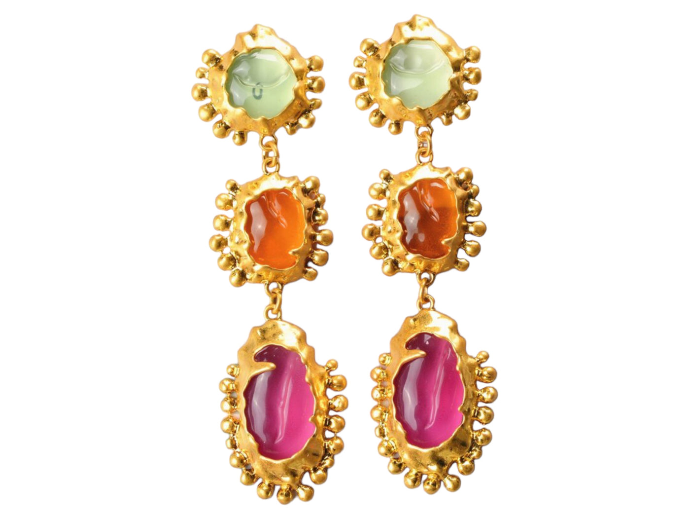 Summer Gem Stone Earrings