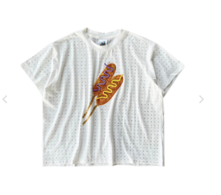 Queen of Sparkles Corn Dog Tee – Golden Lily